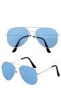 Piloten Bril Blauw Glas Dames Heren