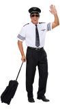 Pilotenshirt met Stropdas en Hoed
