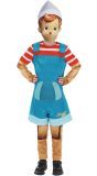 Pinokkio Kinderkostuum Blauw