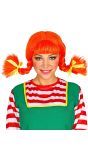 Pippi Langkous Pruik Dames
