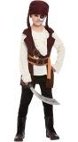Piraten Jongens Kostuum Bruin