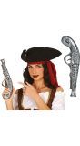 Piraten Pistool Zilver