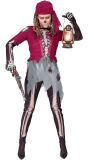 Piraten Skeletten Halloween Kostuum Dames