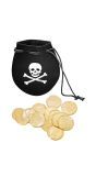 Piratenbuidel met 12 Gouden Munten