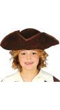 Piratenhoed Bruin Kind