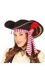 Piratenhoed met Strik en Hoofdband