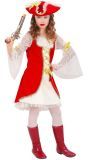 Piratenkapitein Meisje Kostuum