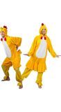 Pluche Gele Kuiken Kostuum Unisex