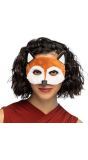 Pluche Half Masker Bruine Vos