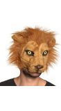 Pluche Half Masker Leeuw