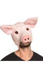 Pluche Half Masker Varken