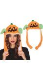 Pluche Halloween Pompoenhoed