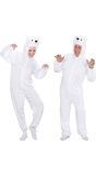 Pluche Ijsbeer Jumpsuit Carnaval