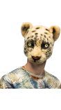 Pluche Luipaard Masker