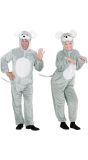 Pluche Muis Jerry Jumpsuit Carnaval