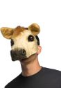 Pluche Paarden Masker Bruin