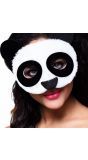 Pluche Panda Half Masker