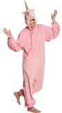 Pluche Roze Eenhoorn Tiener Kostuum