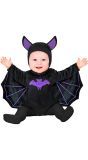 Pluche Vleermuis Jumpsuit met Mutsje Kinderen 98 cm