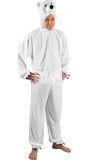 Pluche Witte Ijsbeer Kostuum Tiener