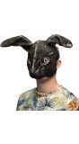 Pluche Zwarte Konijnen Masker