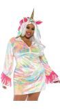 Plus Size Unicorn Kostuum
