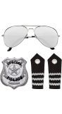 Politie Accessoires Set