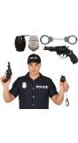 Politie Accessoireset Compleet 4-Delig