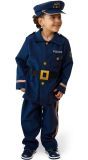 Politie Kostuum met Pet Blauw Jongens Meisjes