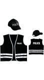 Politie Vest met Pet