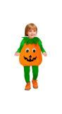 Pompoen Jumpsuit Oranje Kostuum Kinderen 98-104 cm