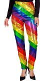 Pride Regenboog Pailletten Broek Dames