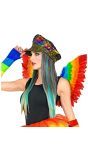 Pride Regenboog Pet met Haar
