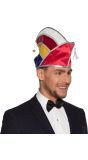 Prins Carnaval Muts Steek Veelkleurig