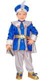 Prins Kostuum Jongens Blauw
