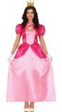 Prinses Peach Lange Jurk Dames