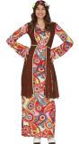 Psychedelisch Hippie Jurk Vrouw Lang