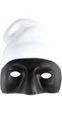 Pulcinella Masker Zwart