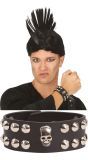 Punker Armband met Doodskop