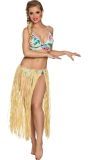 Raffia Hawaii Rok Lang Naturel