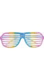 Regenboog Bril Spectacular