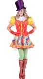 Regenboog Clownsjurk Dames