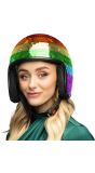 Regenboog Discobal Helm