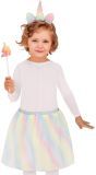 Regenboog Pastel Eenhoorn Prinses set 3-Delig Meisjes