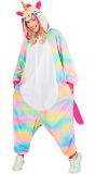 Regenboog Unicorn Onesie Dames Heren