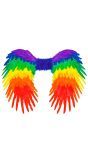 Regenboog Veren Vleugels Dames Heren
