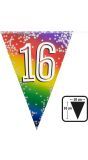 Regenboog Vlaggetjes Sweet 16