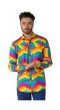 Regenboog Zig Zag Opposuits Blouse