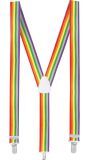 Regenboogkleurige Bretels Basic