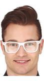 Retro 80's Witte Bril